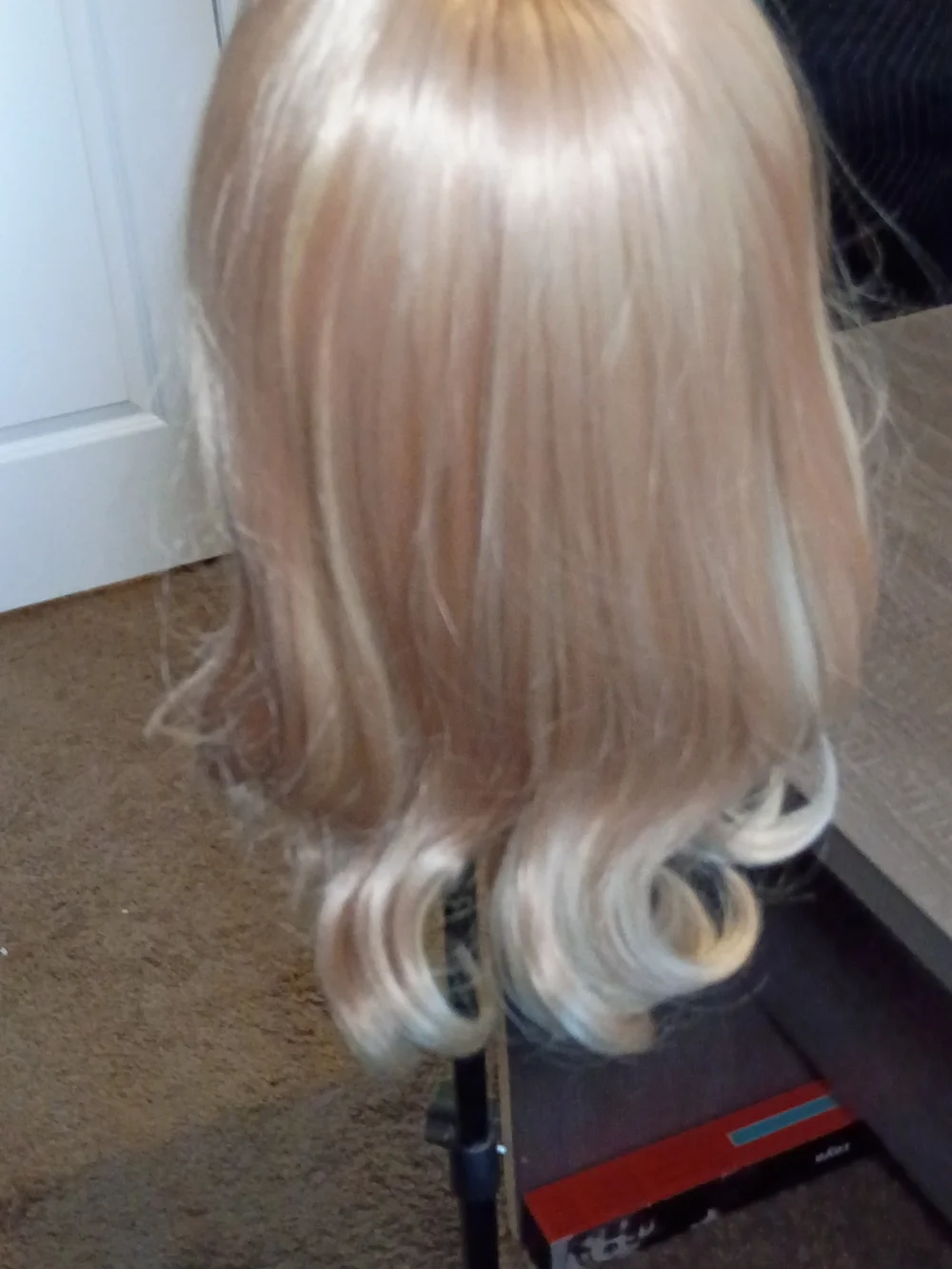 Light Blonde Lace-Front Wig Cap